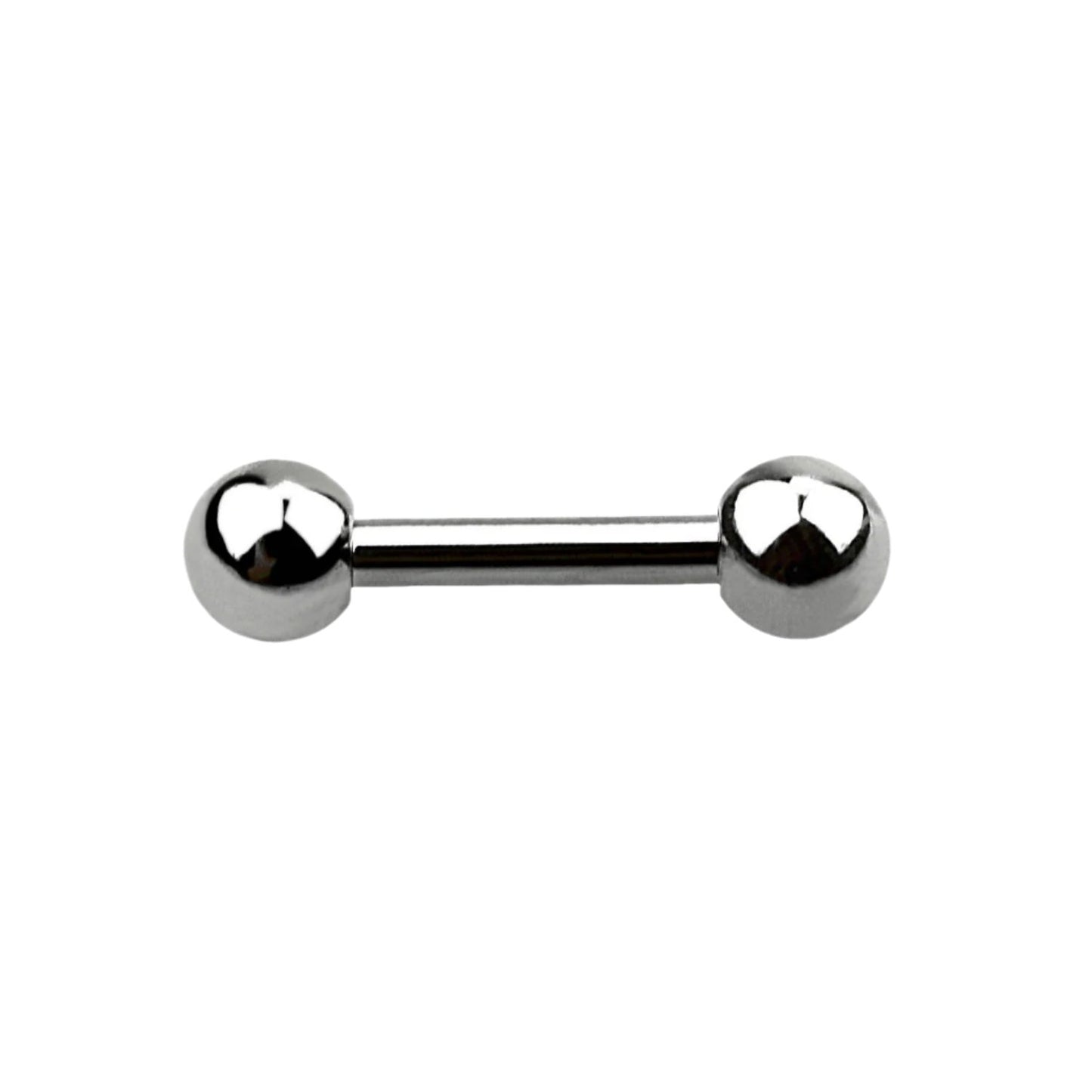 Barbell with 3mm steel ball ( 316L surgical steel )