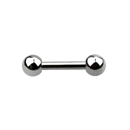 Barbell with 3mm steel ball ( 316L surgical steel )