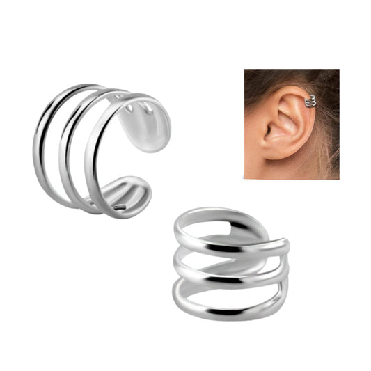 Ear Cuff ( sterling silver )