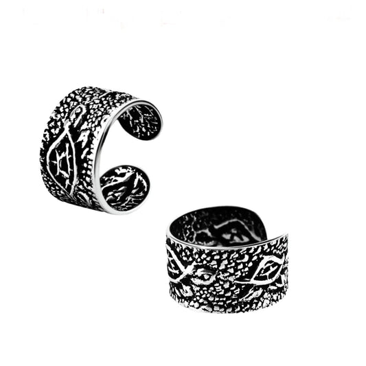 Ear Cuff Turtle ( sterling silver )