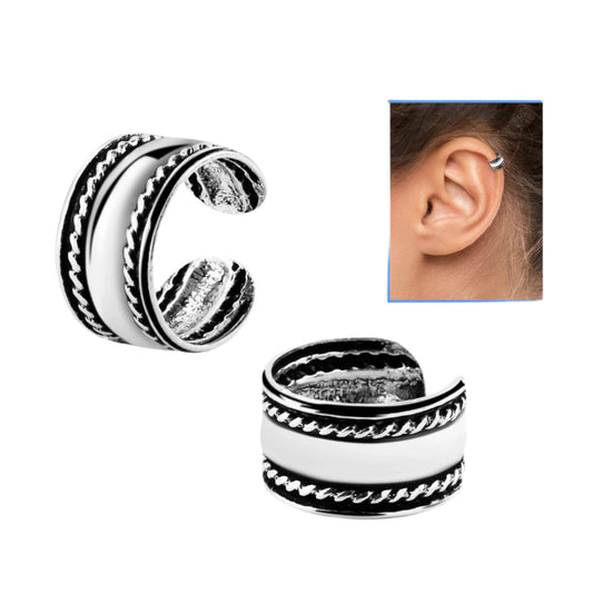 Ear Cuff ( sterling silver )