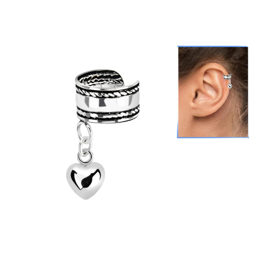 Ear Cuff ( sterling silver )