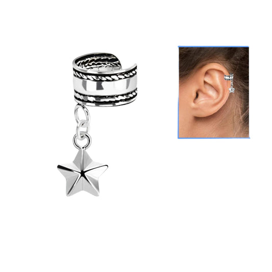Ear Cuff ( sterling silver )