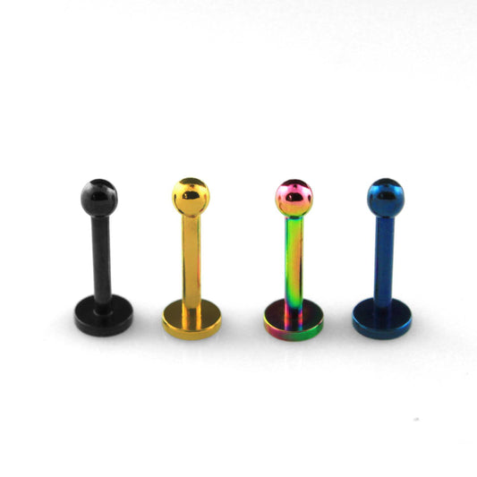 Labret with a 2.5mm ball ( surgical steel )