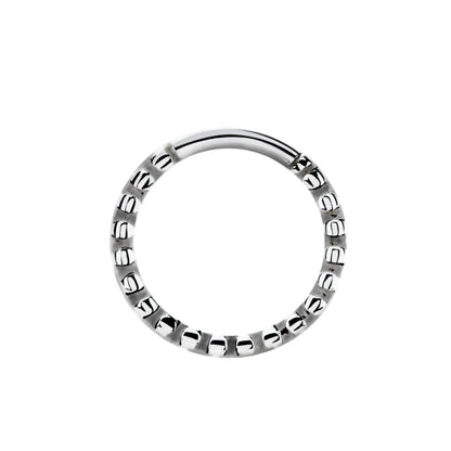 Continuous Ring Seamless Ring  ( surgical steel  )