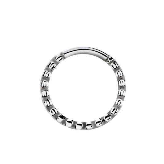 Continuous Ring Seamless Ring  ( surgical steel  )
